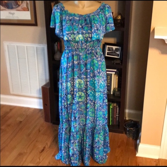 Plenty by Tracy Reese Dresses & Skirts - Plenty by Tracy Reese LARGE Off Shoulder Maxi